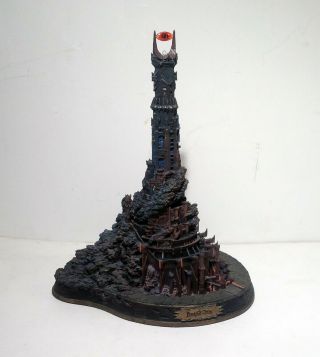 Lord Of The Rings Barad Dur : Dark Tower Of Sauron: Danbury Mint: Lights Up
