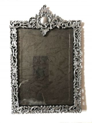 Kirk Stieff Pewter Picture Photo Frame 5  X 7