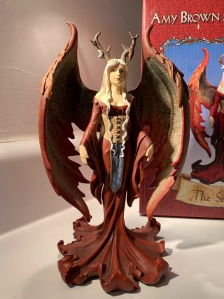 Amy Brown The Seeress Figurine 2006 Edition With Certificate Of Authenticity
