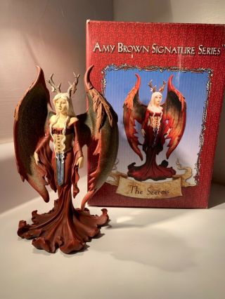 Amy Brown The Seeress figurine 2006 edition with certificate of authenticity 2