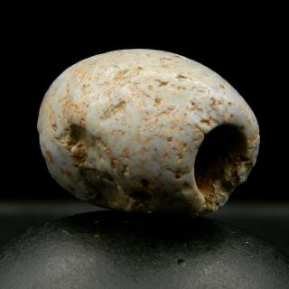 KYRA - Ancient JASPER Bead - 19.  6 mm long - Saharian NEOLITHIC 2
