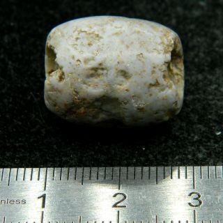 KYRA - Ancient JASPER Bead - 19.  6 mm long - Saharian NEOLITHIC 3