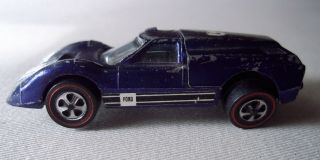 Vintage Mattel Hot Wheels 1967 Redline - Ford J - Car - Purple
