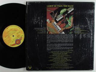 LEROY HUTSON The Man CURTOM LP NM/VG,  SHRINK 2