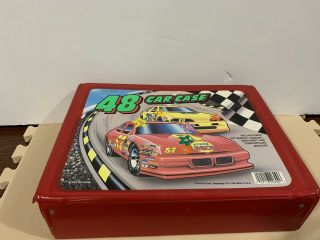 48 Car Carrying Case With Hot Wheels,  Matchbox And Others