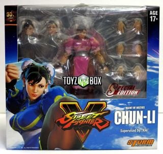 Storm Collectibles Street Fighter V Chun - Li Special Edition 1:12 Action Figure