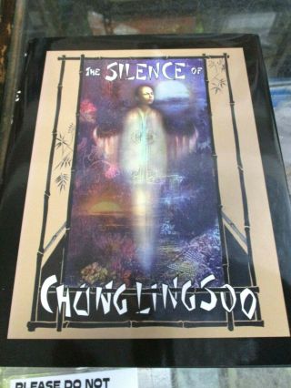 The Silence Of Chung Ling Soo 1st Edition Hardbound (wr)