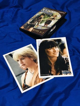 XENA Fan Club KITS 1 - 12 DVD Lucy Lawless & Renee CREATION Rare OOP HTF no Prop 3