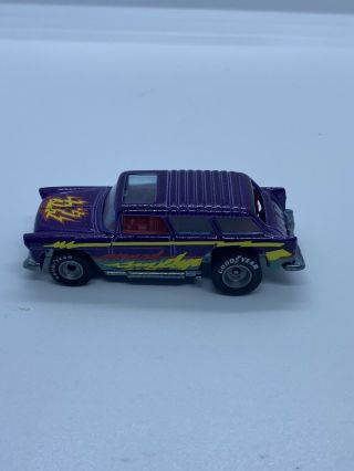 Vintage Hot Wheels Blackwall Classic Nomad Real Riders Purple With Grey Hubs