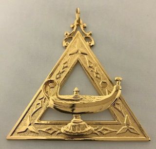 Freemason Royal Arch Mason Archivist Officer Collar Jewel