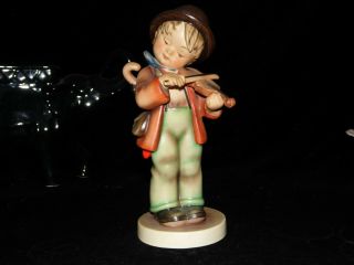 Goebel Hummel Figurine 2/i Little Fiddler Large 8.  00 " Tall Tmk 1 Crown Rare