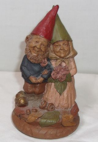 Tom Clark Gnome Bride And Groom Figurine