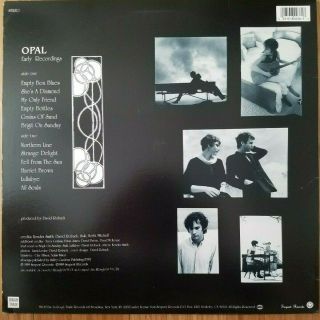 Opal Early Recordings LP Vinyl Album Rough Trade 1989 Serpent - pre - Mazzy Star 2