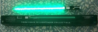 Star Wars Master Replicas Yoda Force Fx Lightsaber Rare