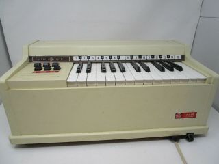 Vintage General Electric Air Chord Mini Chord Organ Youth Electronics