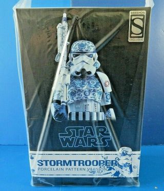 Hot Toys Star Wars Stormtrooper Porcelain Pattern Mms401 1/6 Scale Nib