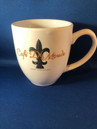 Cafe Du Monde Coffee Mug Cup Orleans Fleur De Lis