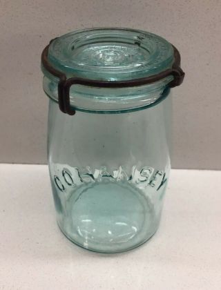 Little Antique Glass Patented Closure Cohansey Glass Co.  Pint Fruit Jar