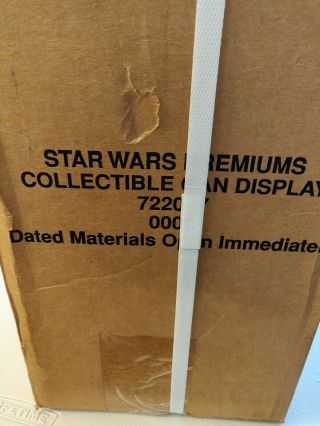MIB Star Wars Episode 1 Exclusive Pepsi Display Collectors Item Set of 24 Cans 3