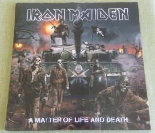 Iron Maiden A Matter Of Life And Death Double Vinyl Picture Discs Lp Gatefold