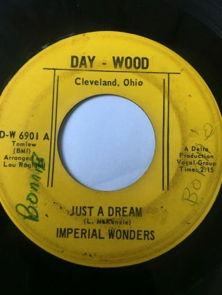 Northern Soul 45/ Imperial Wonders " Just A Dream " Hear
