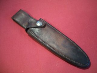 Vintage Randall Knife Sheath For A Model 2 - 5 " Johnson Rough Back