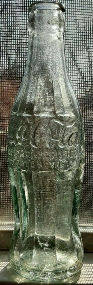 Rare Jerome Arizona Patent Nov 16 1915 Hobleskirt Coca Cola Soda Bottle