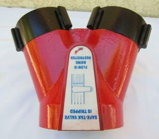 Fire Fighting 2 Way Clapper Valve 4” Npt Female To 2 Male 2 - 1/2” Nh