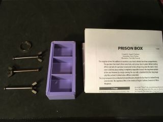 Tenyo Prison Box T - 202 Discontinued Hard To Find