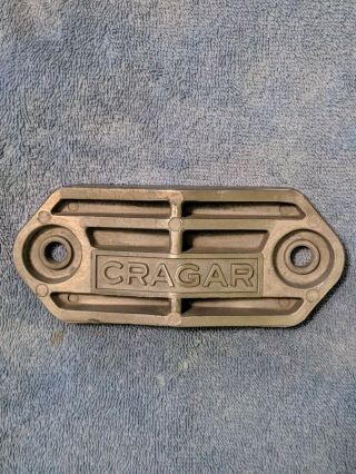 Cragar,  Supercharger,  Blower,  Popoff Plate,  6 - 71,  Vintage,  Nostalgia,  Gasser,  Race Car