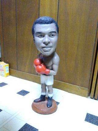 Early 1980s Esco Boxer Muhammad Ali Cassius Clay 18.  5” Chalkware Statue Figure