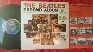 The Beatles Second Album,  1964 Mono In Exc,  Shrink