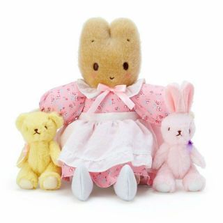 Marron Cream Bear Rabbit Plush Doll Sewing Sanrio Japan