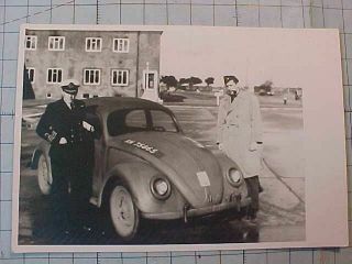 Wwii Photo - Volkswagen Bug Beetle In Royal Navy Service