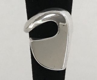 David Andersen Norway Sterling 925s Mid - Century Modern Ring,  Size 6