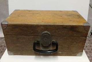 Vintage Keuffel & Esser Ni 2 Surveying Level W/ Carl Zeiss Lens In Wooden Box