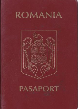Romania,  2005,  Expired Passport - Visas & Stamps: Bulgaria Hungary Turkey Israel