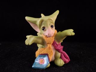 The Whimsical World Pocket Dragons A Choice Of Ties Figure Signed