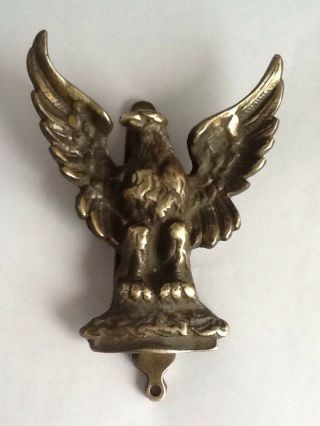 Vintage Brass Eagle / Phoenix Door Knocker