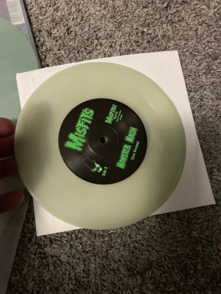 Misfits Monster Mash 7” Glow - in - the Dark 1999 Jerry Only 3