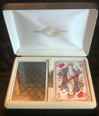 Vintage Playing Card Venise Simplon Orient Express - Double Deck Nib