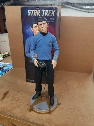 /sideshow Star Trek 1/4 Scale Spock Statue Figure Limited 179/1000