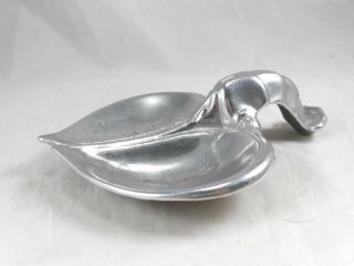 Fabulous Vintage Bruce Fox Aluminum Ware Lobster Shaped Small Candy / Nut / Dish
