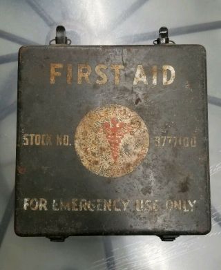 Ww2 Era 1944 First Aid Kit 9777100 Us Army Elizabeth Arden