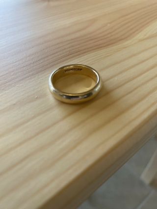 Jabel Vintage Gold Ring Size 7 (14 K 4.  5 Mm)