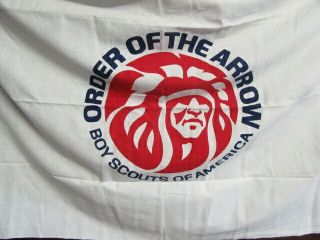Order Of The Arrow Cloth Flag 3 X 5 1980 