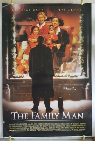 The Family Man Orig Us One Sheet 27x40 Movie Theater Poster Rolled Nicolas Cage