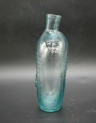 Washington Taylor GI - 37 Dyottville Glassworks PA Aqua Pint 7 3/4 