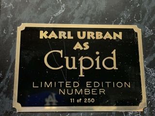 Karl Urban (Xena Warrior Princess) HERCULES CUPID Signed Autographed PLAQUE LE 3