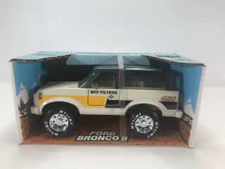 Nylint Ford Bronco Ii Wix Filters No.  8110 Die Cast Toy Truck Made In Usa Nos